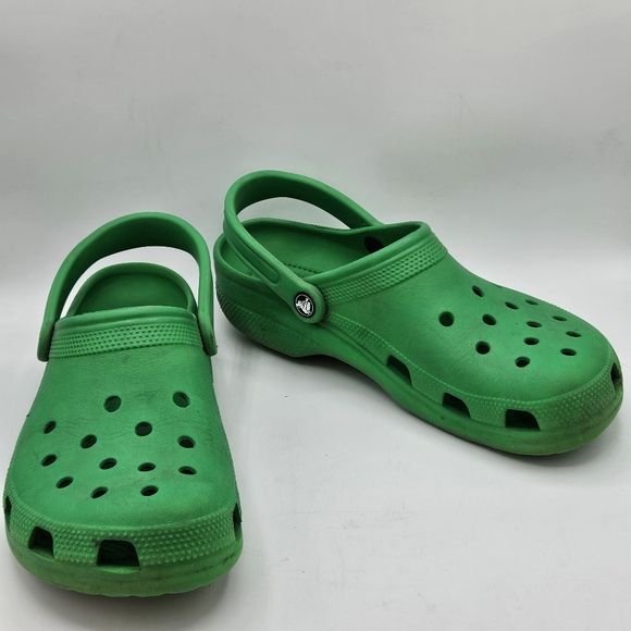 Crocs classic clog green women size  12 then size 10 - Picture 2 of 15